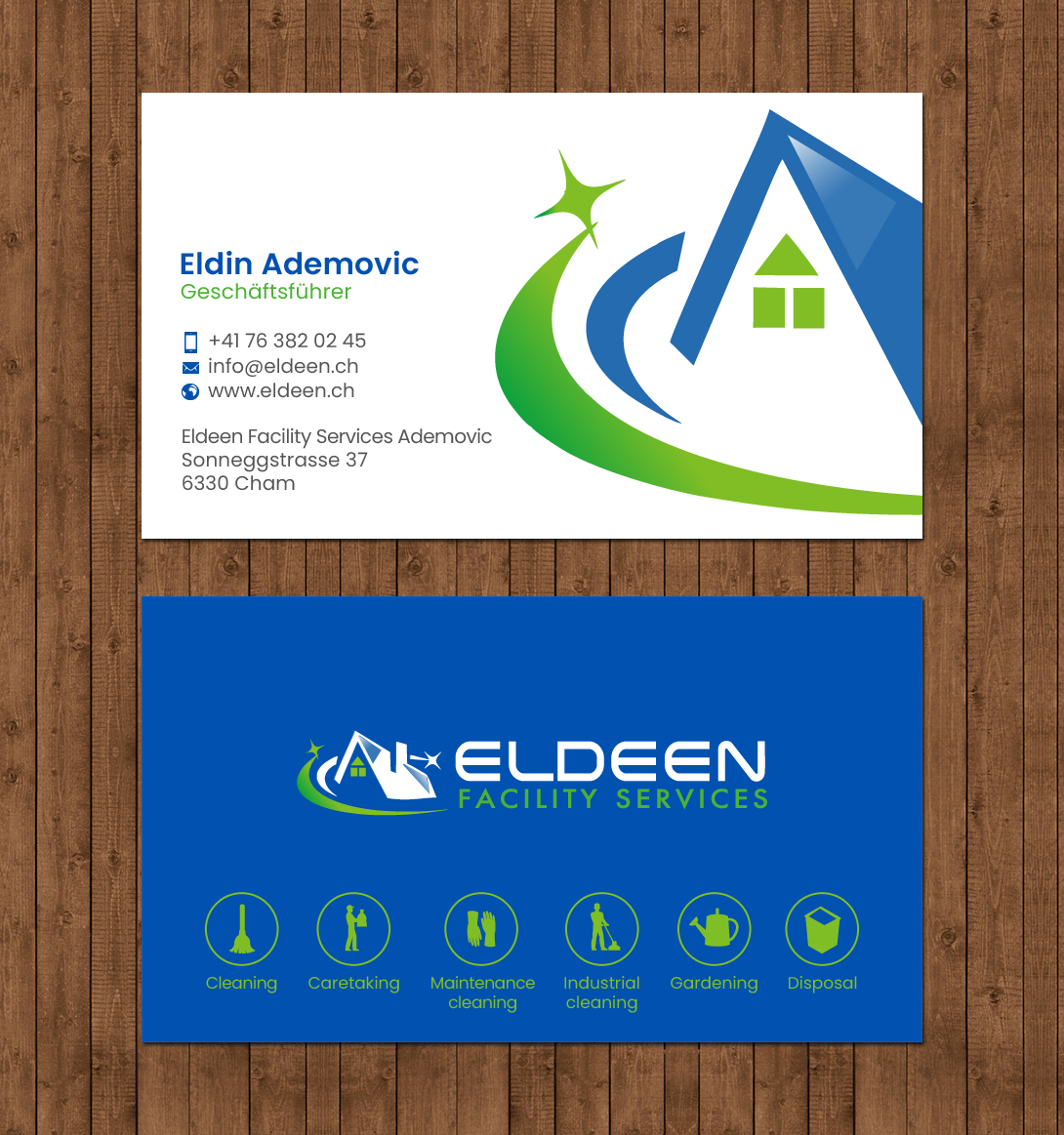 Business Card Design by chandrayaan.creative for http://www.designcrowd.com/my-account.aspx?show=profile | Design #22162740