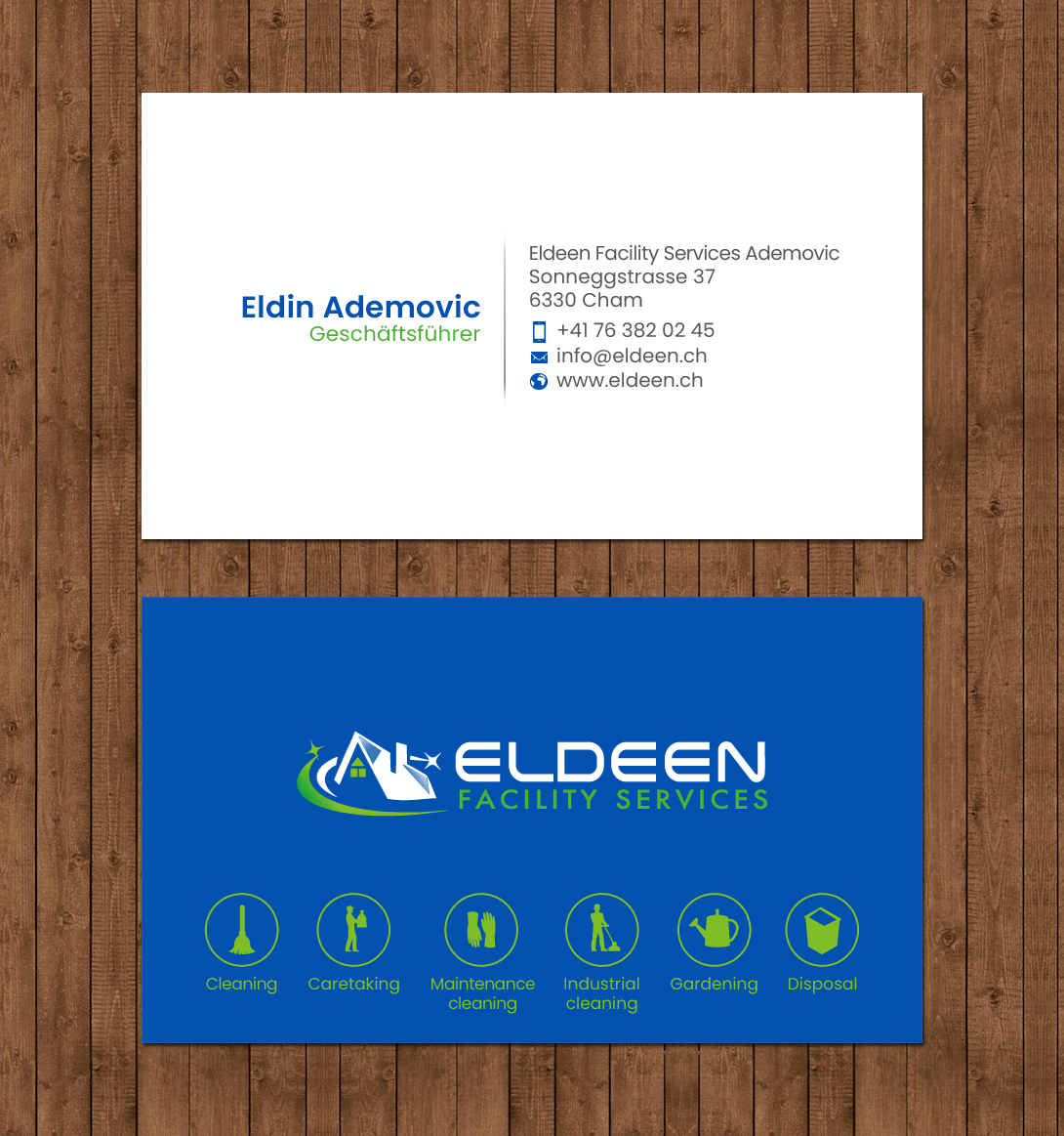 Business Card Design by chandrayaan.creative for http://www.designcrowd.com/my-account.aspx?show=profile | Design #22162741