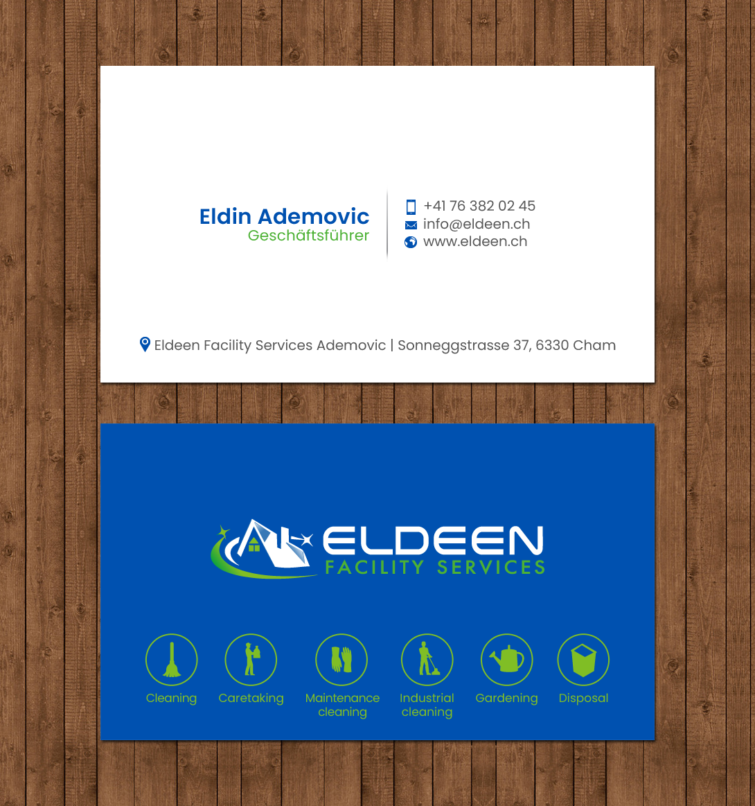 Business Card Design by chandrayaan.creative for http://www.designcrowd.com/my-account.aspx?show=profile | Design #22162744