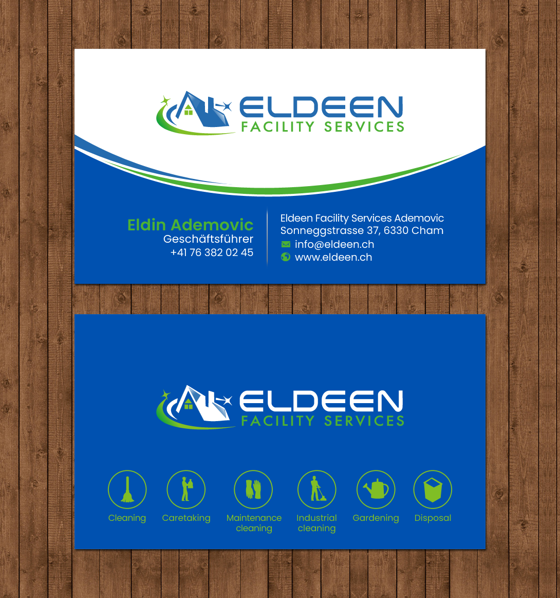 Business Card Design by chandrayaan.creative for http://www.designcrowd.com/my-account.aspx?show=profile | Design #22162931
