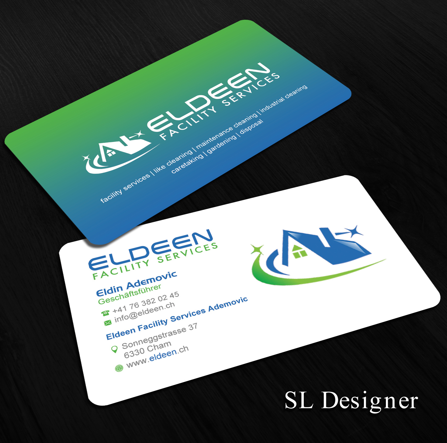 Business Card Design by SL Designer for http://www.designcrowd.com/my-account.aspx?show=profile | Design #22135525
