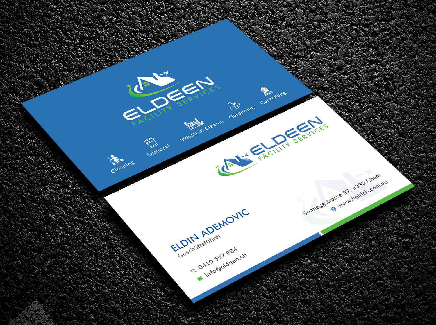 Business Card Design by Bold Pixels for http://www.designcrowd.com/my-account.aspx?show=profile | Design #22146665
