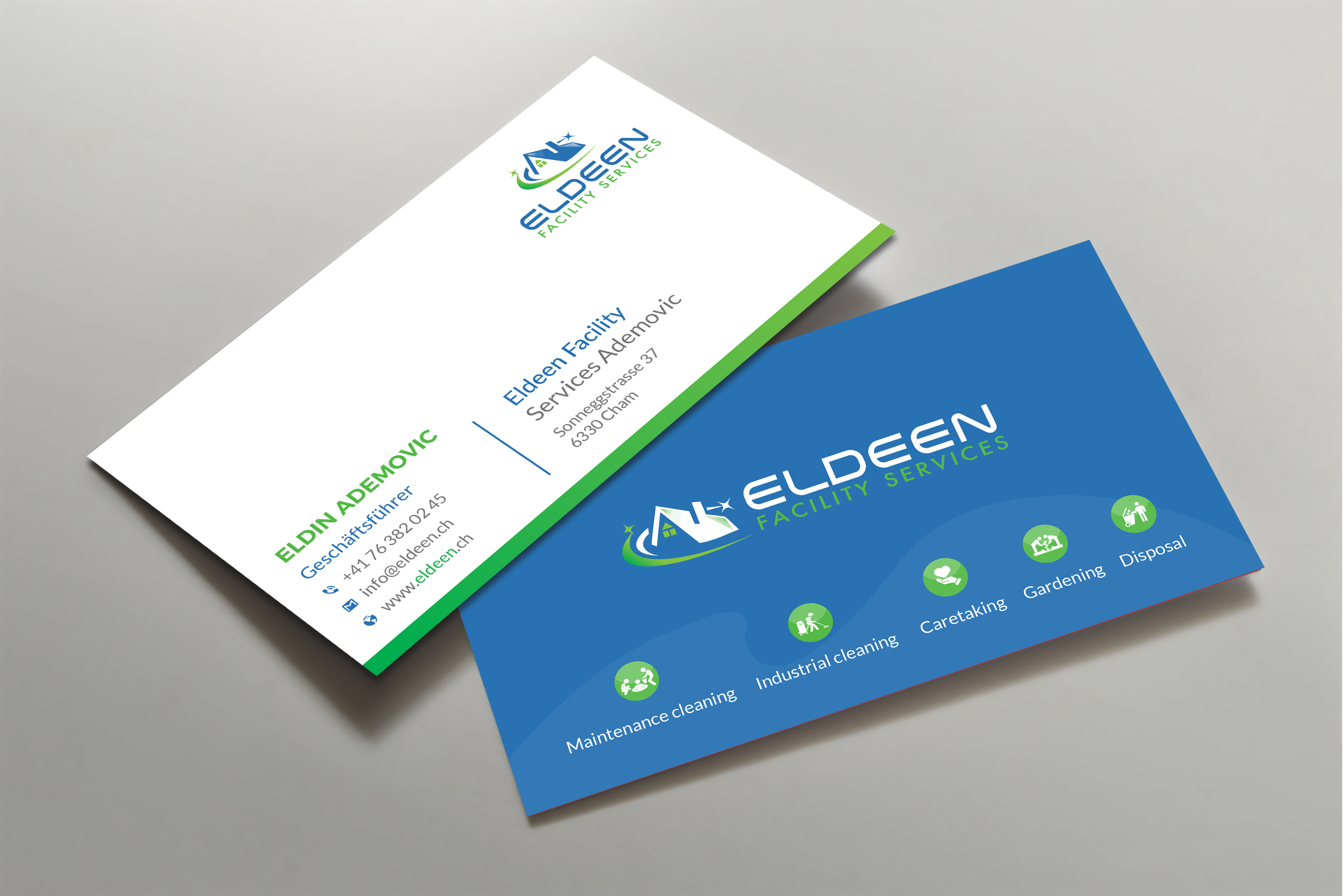 Elegant Playful Cleaning Service Business Card Design For Http Www Designcrowd Com My Account Aspx Show Profile By Uttom 2 Design 22155441