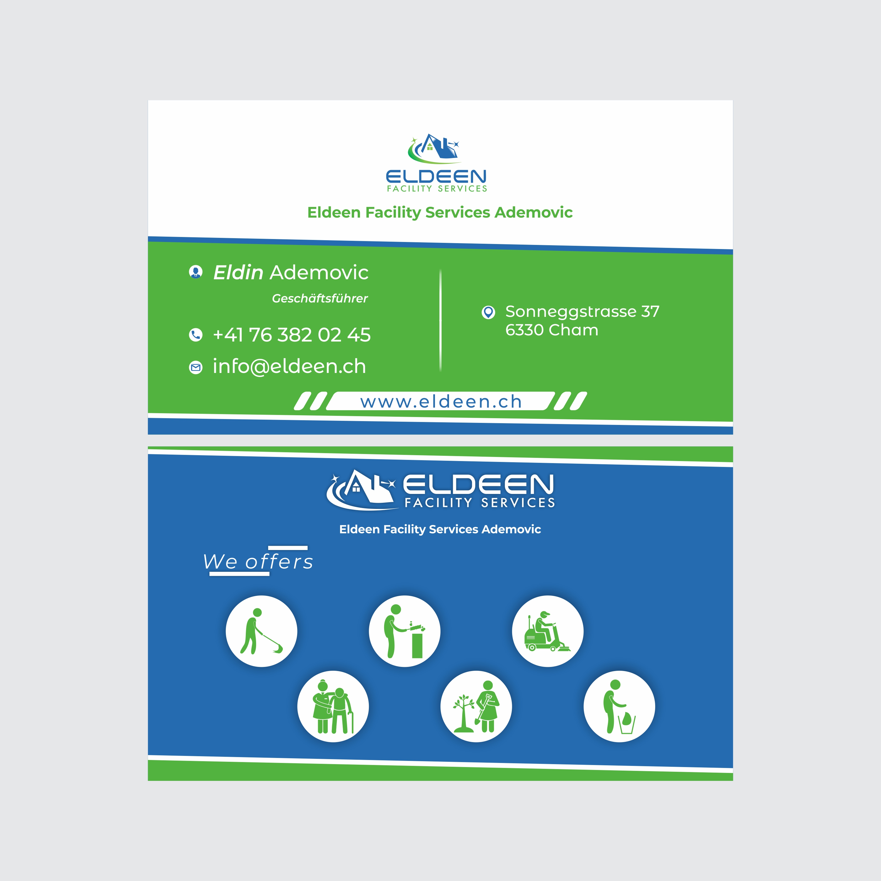 Business Card Design by Awais Ahmad for http://www.designcrowd.com/my-account.aspx?show=profile | Design #22146973