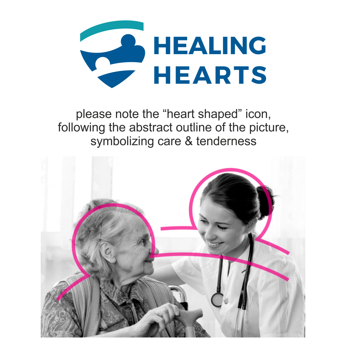 Logo Design by elunico for Healing Hearts Home Health | Design #22138264