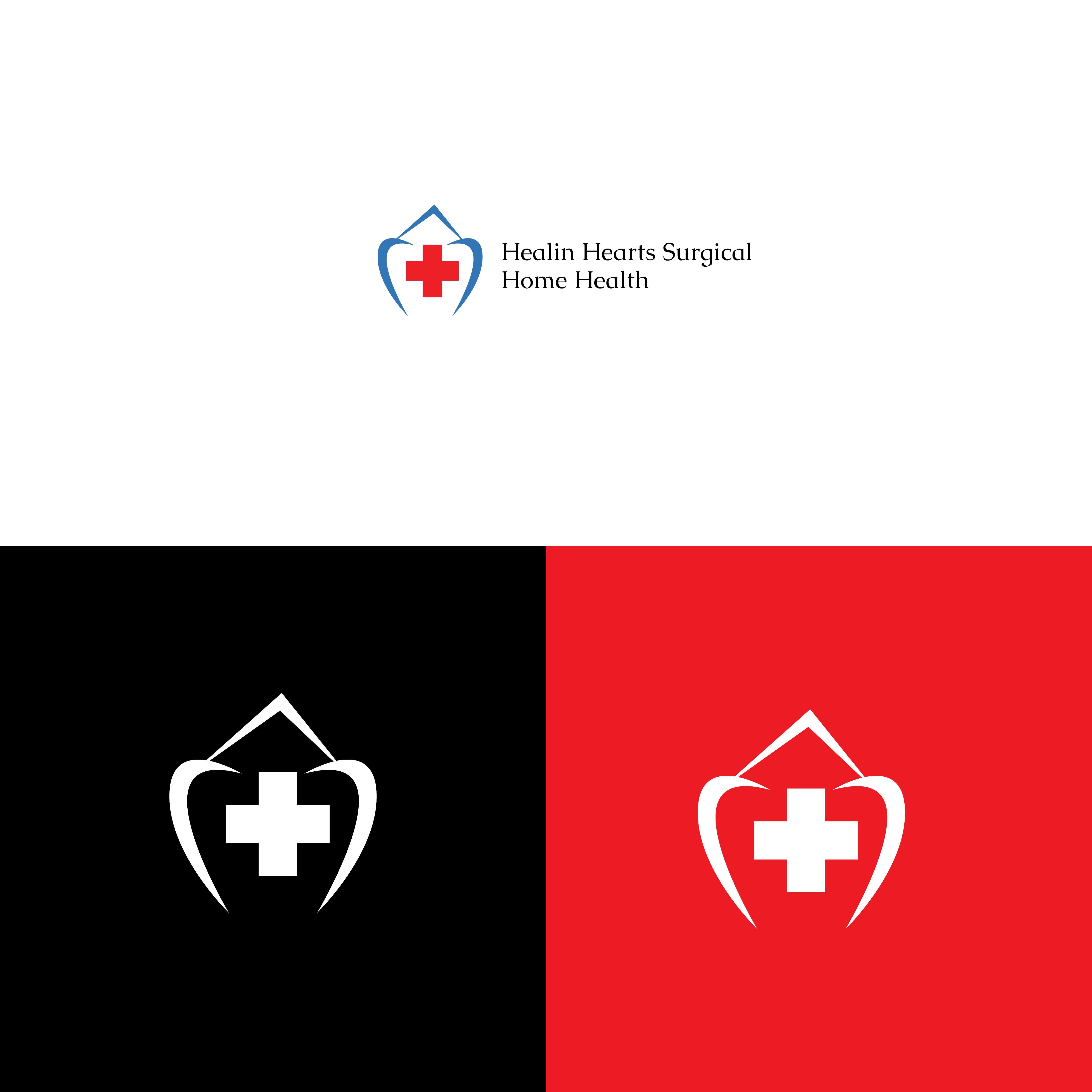 Logo-Design von adindoko für Healing Hearts Home Health | Design #22146399