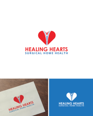 Logo-Design von k.l.s.chatterjee 2 für Healing Hearts Home Health | Design #22143168