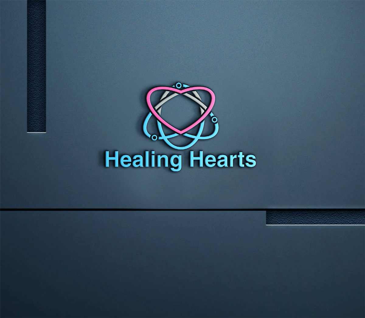 Logo Design by NurDesign for Healing Hearts Home Health | Design #22138319
