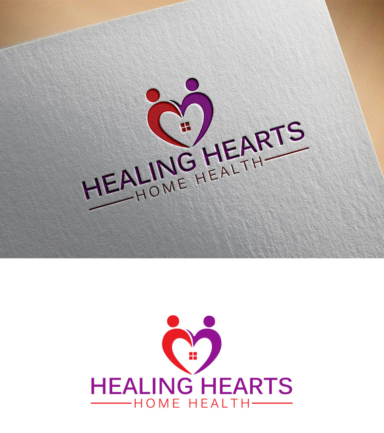 Logo Design by Aliqa Design for Healing Hearts Home Health | Design #22138281