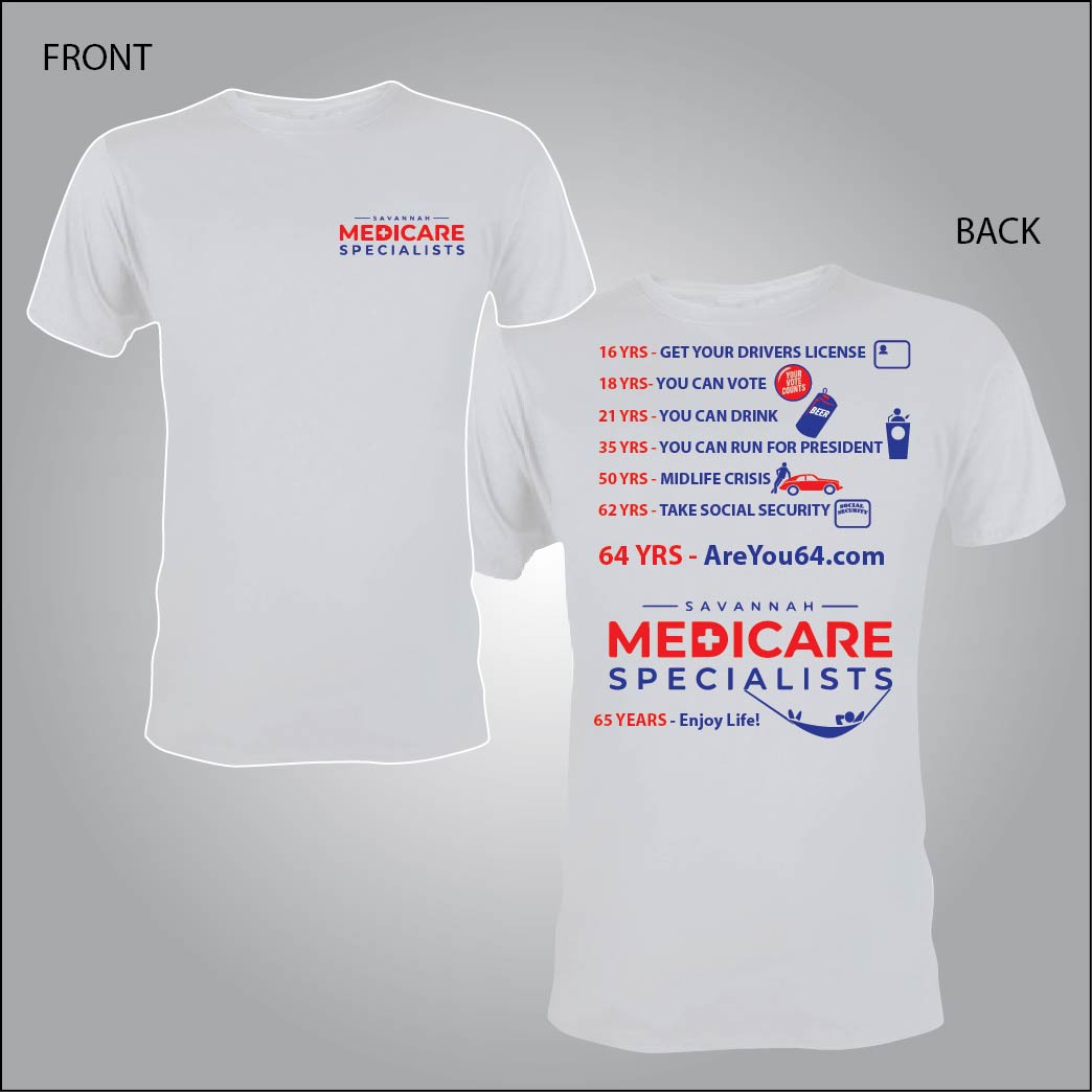 T-shirt Design by 75-R-P-Z for Savannah Medicare Specialists | Design #22165476