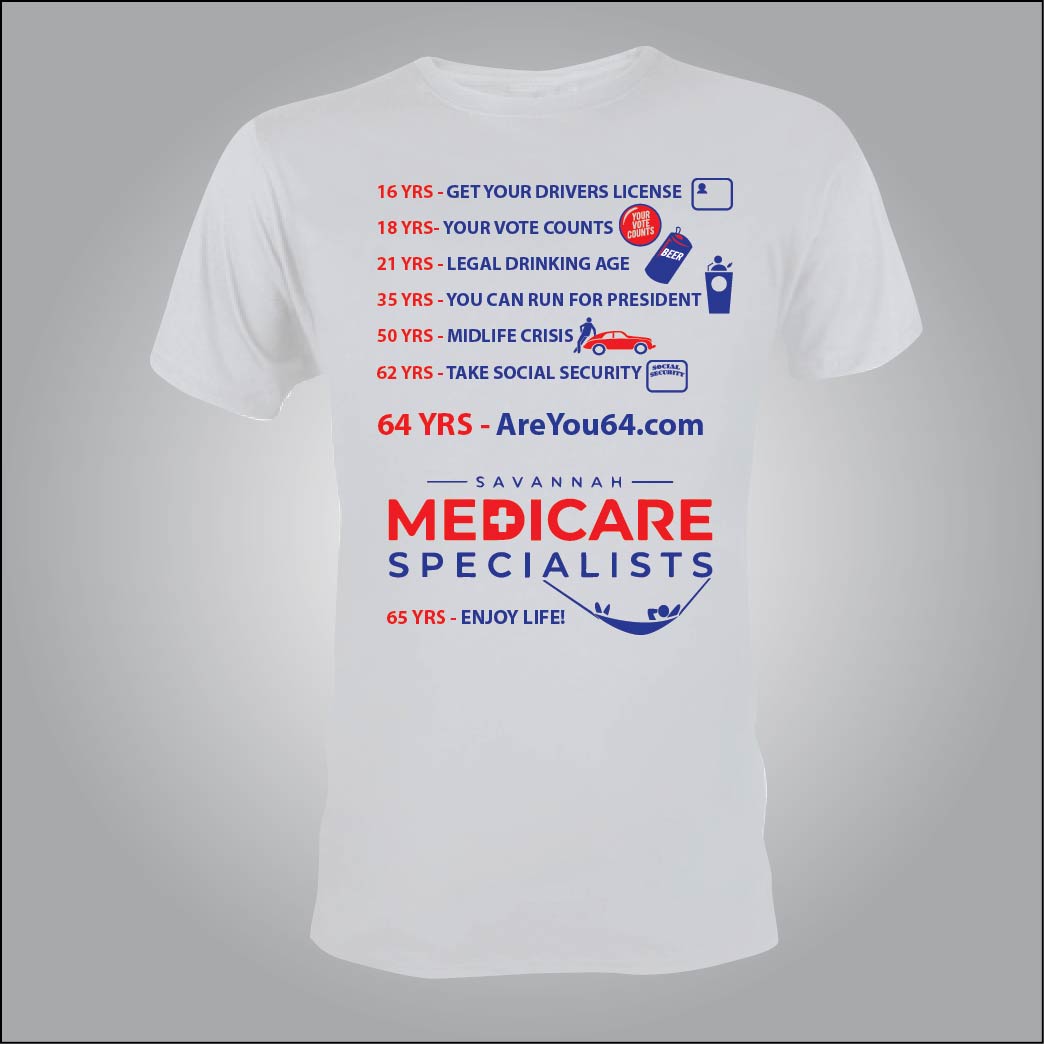 T-shirt Design by 75-R-P-Z for Savannah Medicare Specialists | Design #22179577