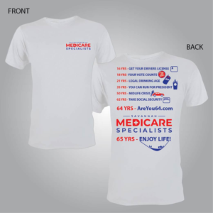 T-shirt Design by 75-R-P-Z for Savannah Medicare Specialists | Design: #22182596