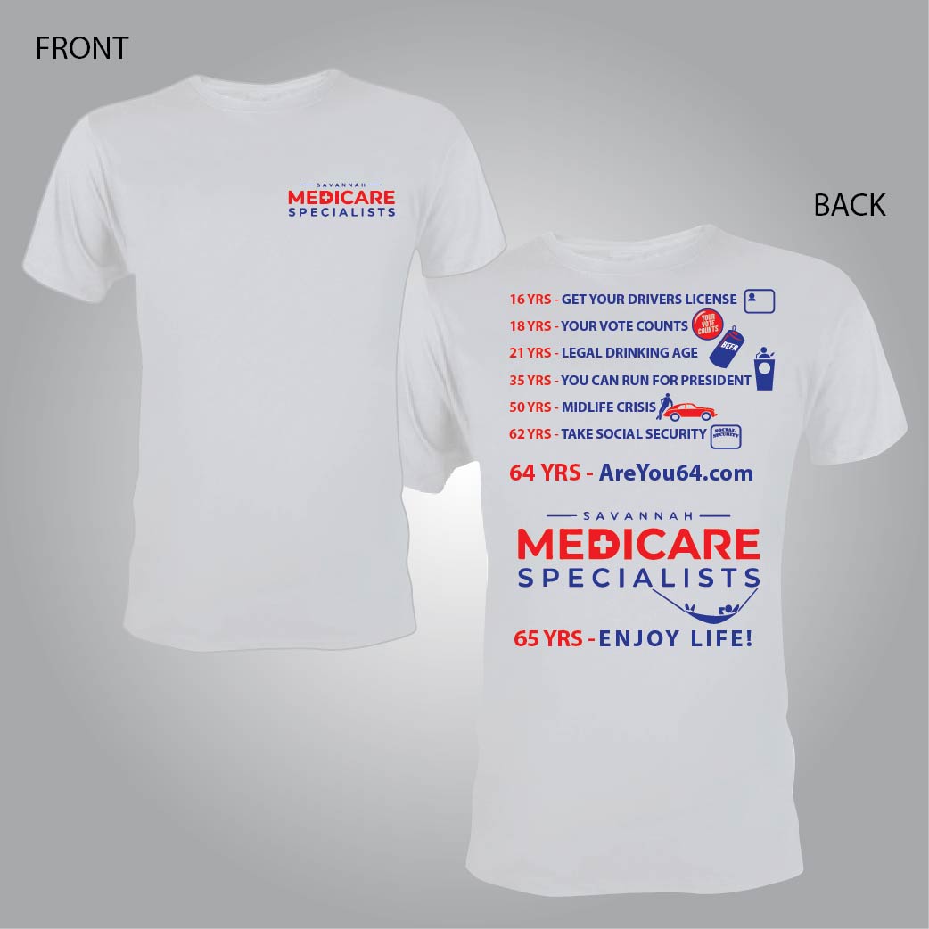 T-shirt Design by 75-R-P-Z for Savannah Medicare Specialists | Design: #22183833