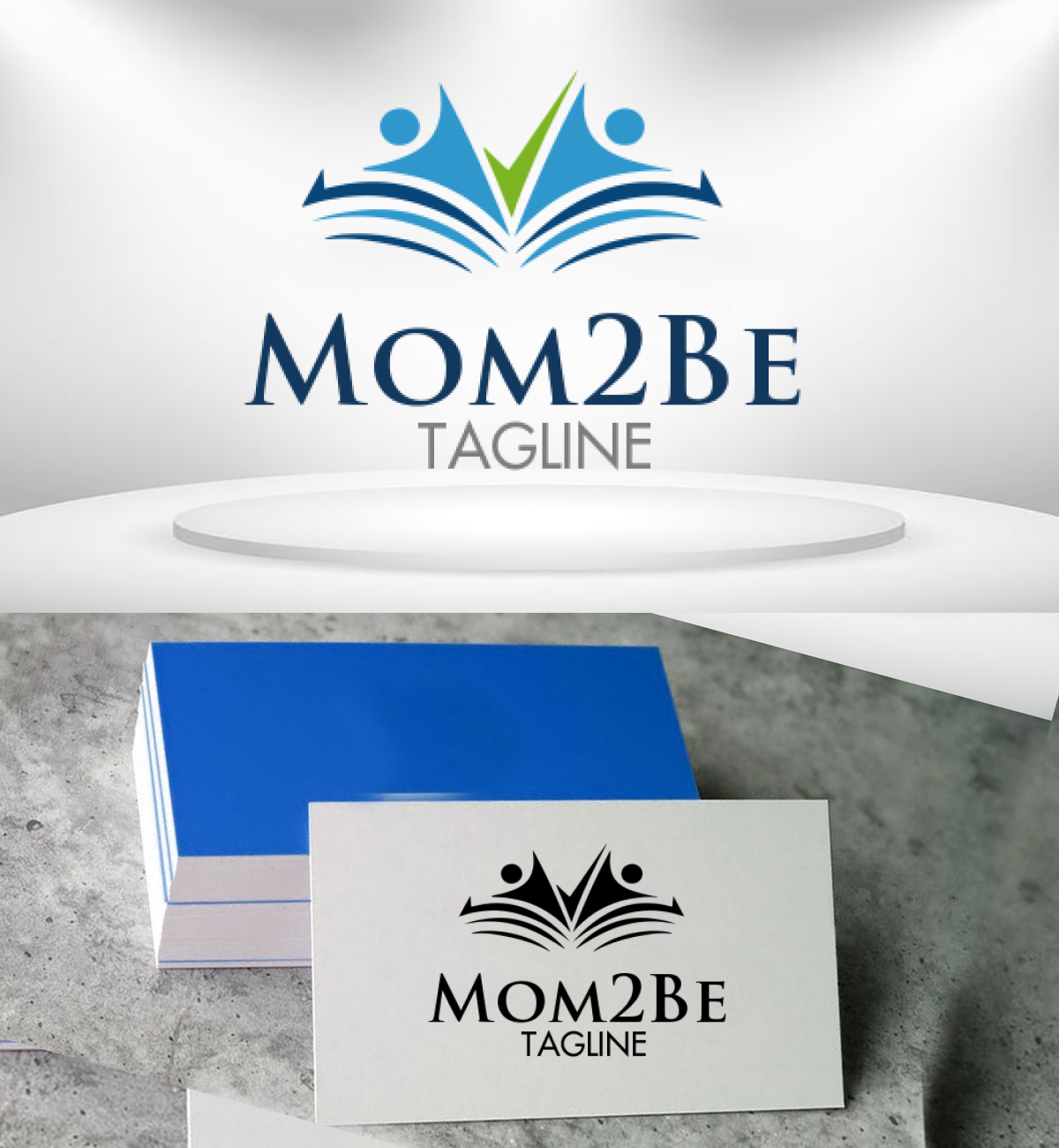 Logo Design by logobeszt for Mom2Be | Design #22144662