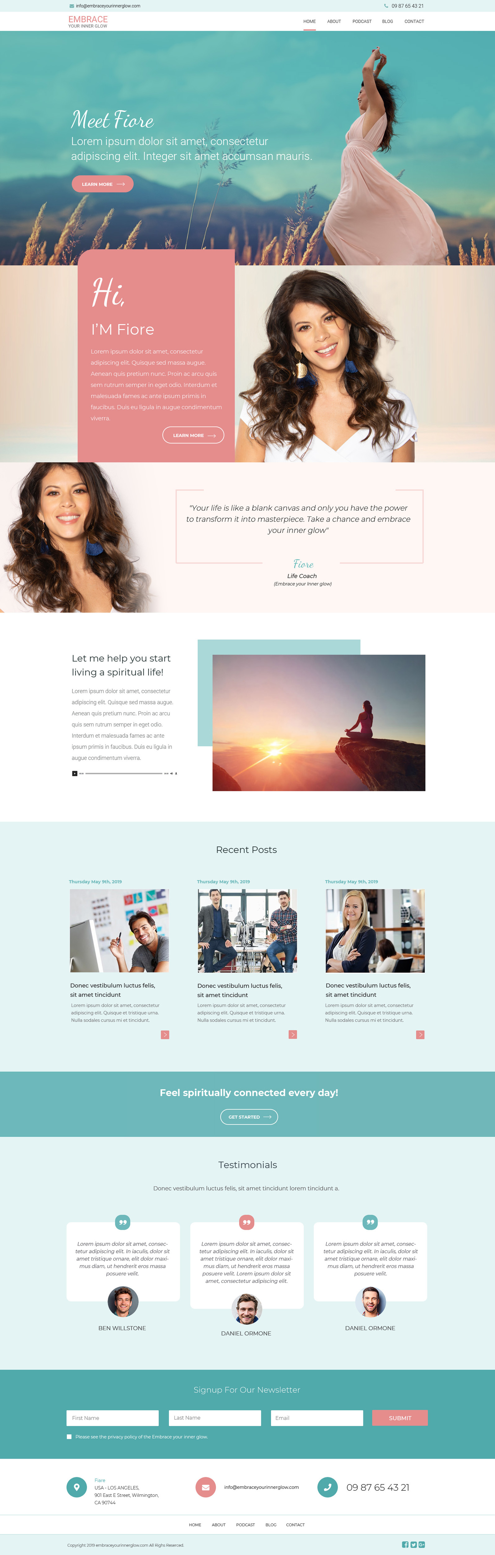 Web Design by Chikki for this project | Design #22151412