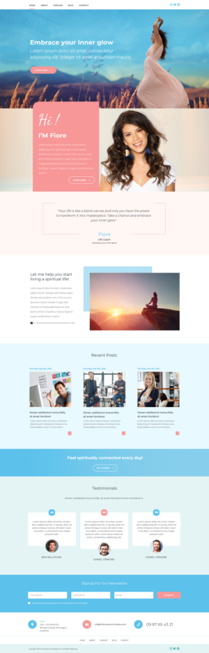Web Design by Chikki for this project | Design: #22163656