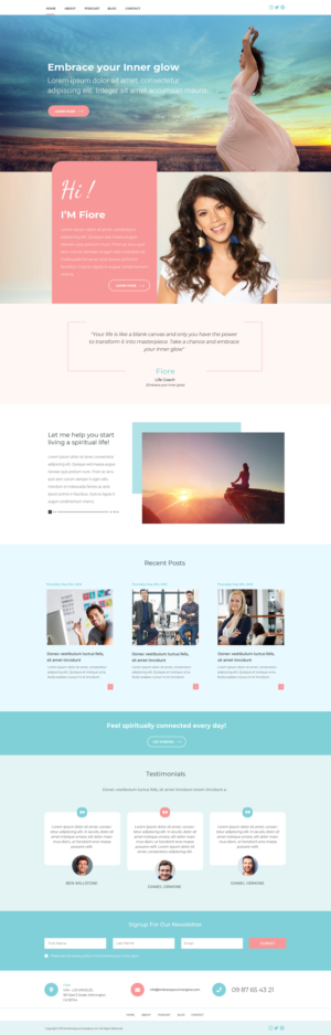 Web Design by Chikki for this project | Design: #22163677