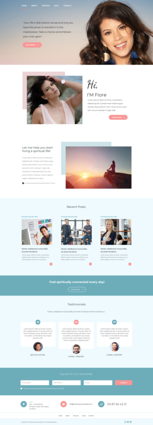 Web Design by Chikki for this project | Design: #22182703