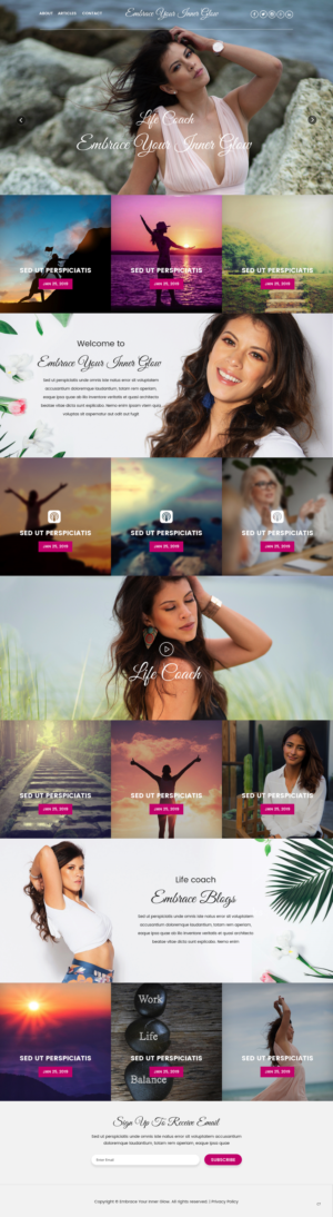 Web Design by pb for this project | Design: #22147037