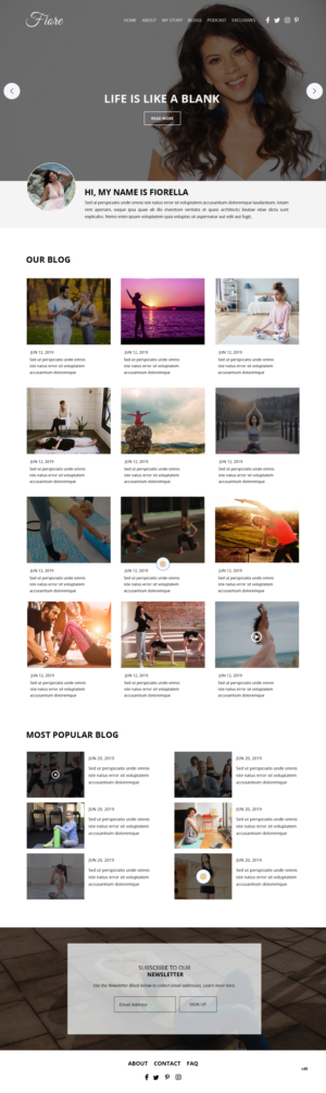 Web Design by pb for this project | Design: #22208997