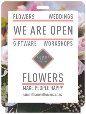 Graphic Design by Greta Berlin for SAMANTHA ROSE FLOWERS | Design #22179449