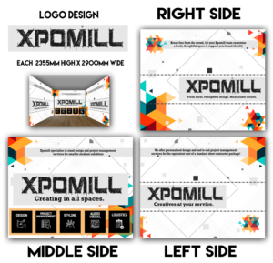 Logo Design by Viraj Patil for XPOMILL | Design #22178388