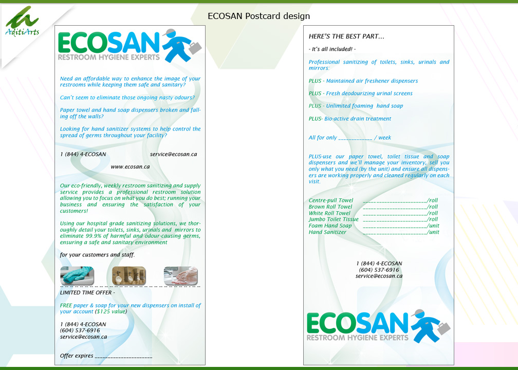 Design de Carte Postale par AditiArts pour ce projet | Design #2945303