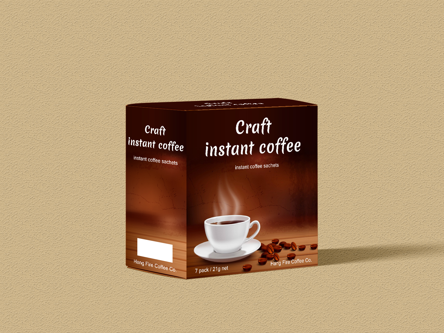 Diseño de Empaque por TGDesigns para Hang Fire Coffee Co. | Diseño #22162795