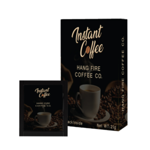 Verpackungs-Design von Creative Jiniya für Hang Fire Coffee Co. | Design #22141080