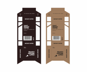 Craft Instant Coffee Box Packaging design | Diseño de Empaque por ThomS