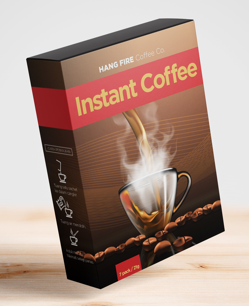 Packaging Design by wiesnu.adji for Hang Fire Coffee Co. | Design #22182082