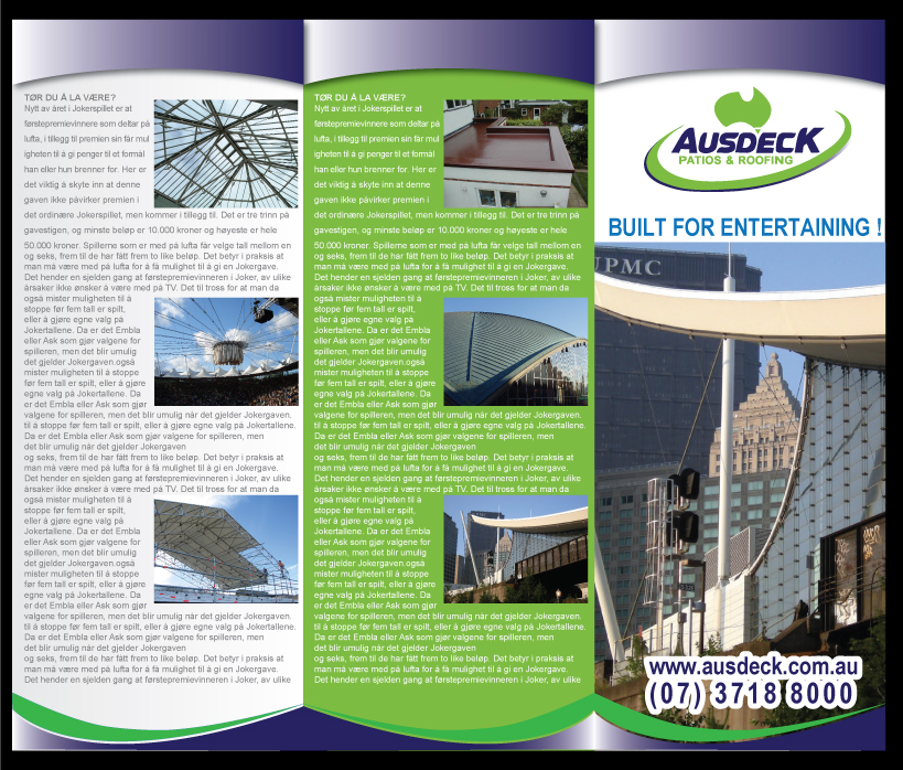 Brochure Design by visual arts for this project | Design #702313