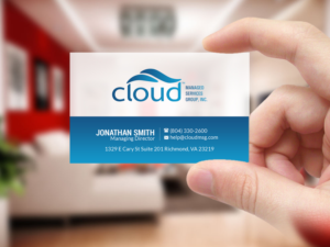 Diseño de Tarjeta de Presentación por Creations Box 2015 para Cloud Managed Services Group | Diseño: #22147107