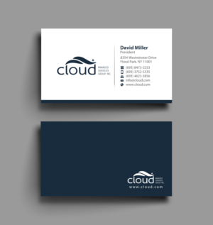 Diseño de Tarjeta de Presentación por Brand aid para Cloud Managed Services Group | Diseño: #22160929