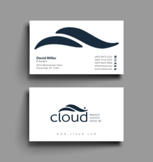 Diseño de Tarjeta de Presentación por Brand aid para Cloud Managed Services Group | Diseño: #22160932