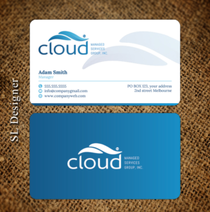 Business Card Design by SL Designer for Cloud Managed Services Group | Design: #22143504