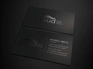 Business Card Design by Tripti Ranjan Gain for Cloud Managed Services Group | Design: #22144873