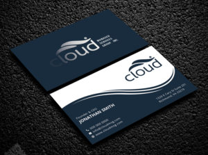 Diseño de Tarjeta de Presentación por Bold Pixels para Cloud Managed Services Group | Diseño: #22163864