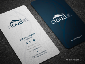 Diseño de Tarjeta de Presentación por SyncFuse™ Solutions para Cloud Managed Services Group | Diseño: #22143714