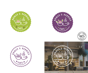 Bowls & Berries Cafe | Logo Design by cerus
