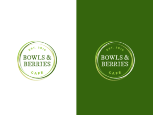 Bowls & Berries Cafe | Logo Design by wonderland
