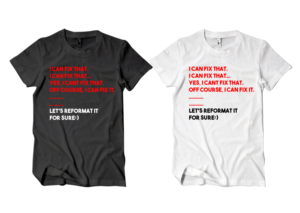 T-shirt Design by Uprinteez for Coder by Blood, Inc. | Design: #22163703