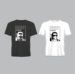 T-shirt Design by RolandoPaez for Coder by Blood, Inc. | Design: #22157352