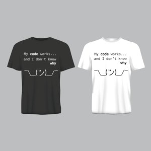 T-shirt Design by RolandoPaez for Coder by Blood, Inc. | Design: #22162897
