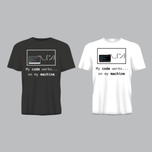 T-shirt Design by RolandoPaez for Coder by Blood, Inc. | Design: #22185784
