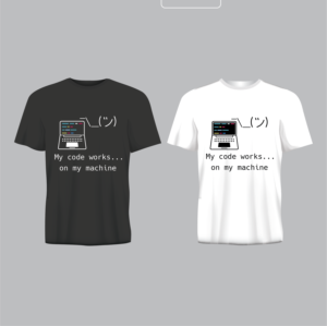 T-shirt Design by RolandoPaez for Coder by Blood, Inc. | Design: #22193938