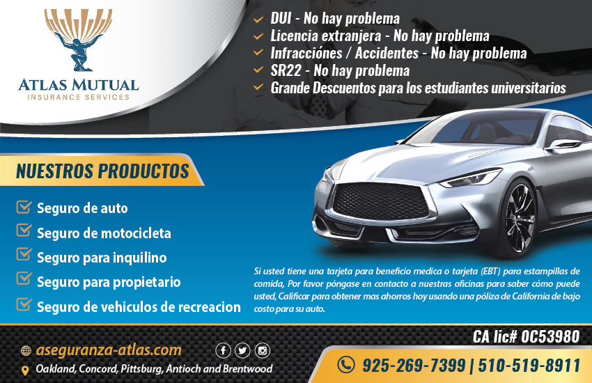 Flyer Design by alex989 for atlas mutual insurance services | Design #22212754