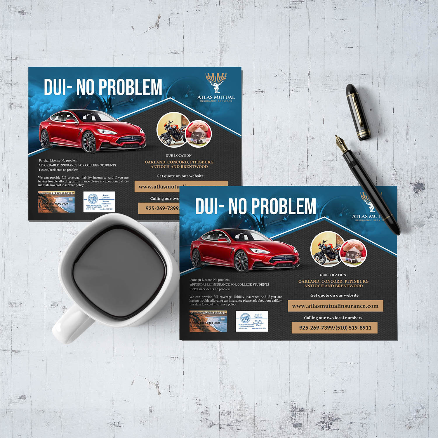 Flyer Design by debdesign for atlas mutual insurance services | Design #22153836