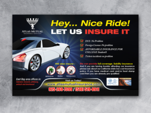 Design de Flyer par innovative earth pour atlas mutual insurance services | Design : #22151314