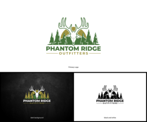 Logo Design by MoonFeather for Phantom Ridge Outfiters  | Design #22150449